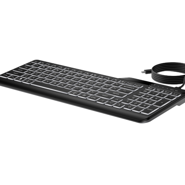HP 400 Backlit Wired KeyboardHP 400 Backlit Wired KeyboardHP 400 Backlit Wired Keyboard