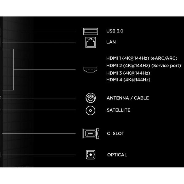 TCL 98"C8L 4K SQD-Mini LED;UHD 144Hz/288Hz FHD Google TV;B&O, 4032 zones, 6000 nits; Zeroborder