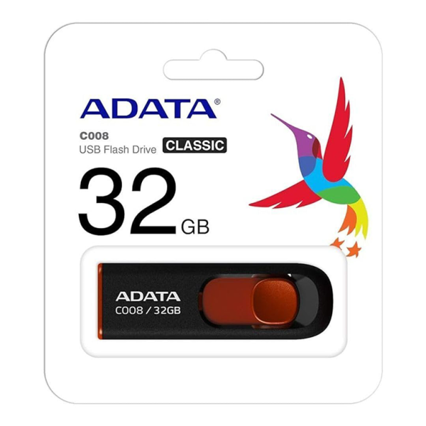 ADATA UFD 32GB C008 Black USB 2.0, R/W: 30/10MBps