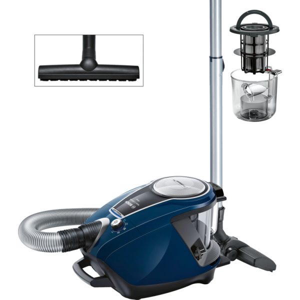 BOSCH Usisivač sa posudom Pro Silence Serie 8| Plava QuattroPower System