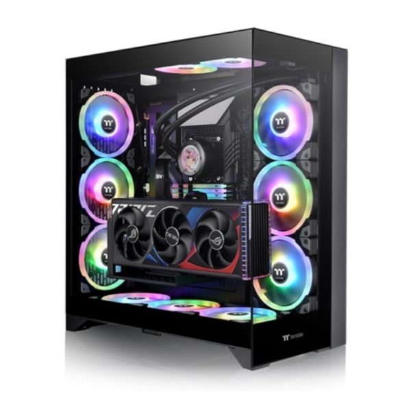 Thermaltake CTE E600 MXMid Tower, 4mm Tempered glassPCI-e 4.0 Riser Cable, GPU bracket