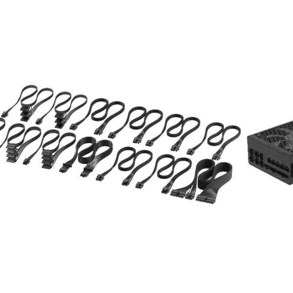 Corsair PSU 1000W RM1000xGold, Fully Modular, 12V-2x612xSATA, 4xPCIe, ATX 3.1, PCIe 5.1