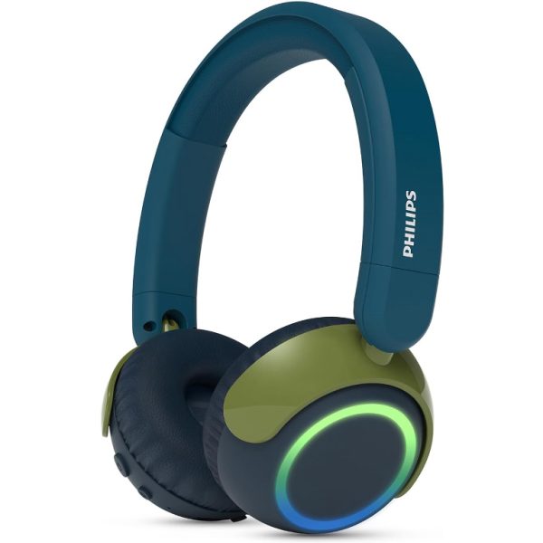 Philips TAK4200 djecije slusBT; LED svjetla; do 45h bateribezicno dijeljenje zvuka; aplikacija