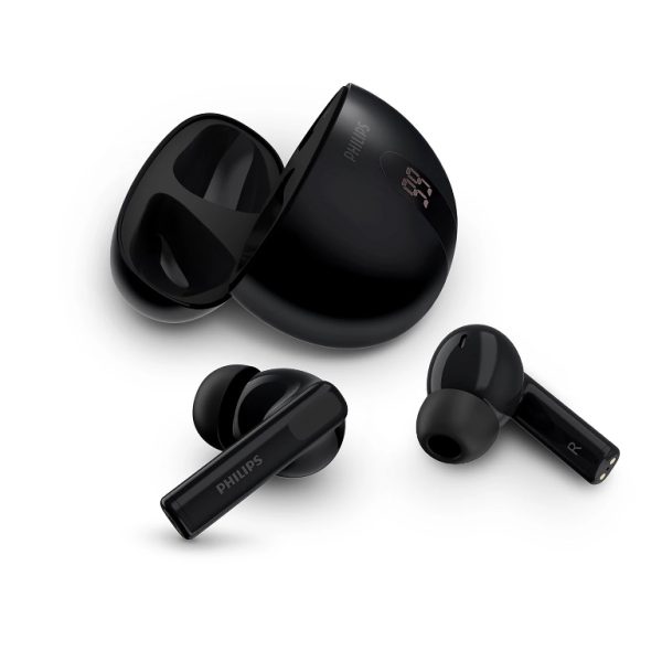 Philips TAT2520BK/00 bežičnBlokiranje buke; 2 AI mikrofonDo 20 sati reprodukcije; zastita IPX4
