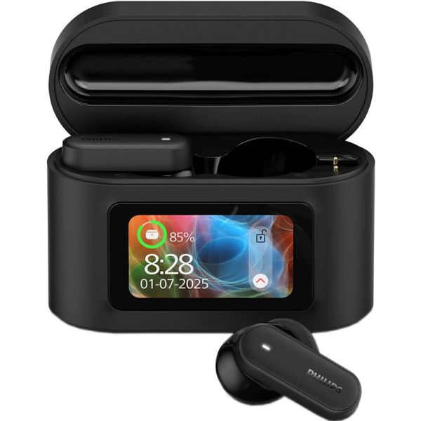Philips TAT6000BK BT slusalicein ear; blokiranje buke;Pametna kutija za punjenje; 4 mikrofona