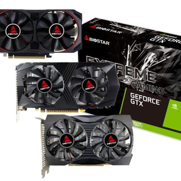 BIOSTAR VGA 1050 Ti 4GB 4GB GDDR5, 128-bit 1x DVI, 1x DP, 1x HDMI
