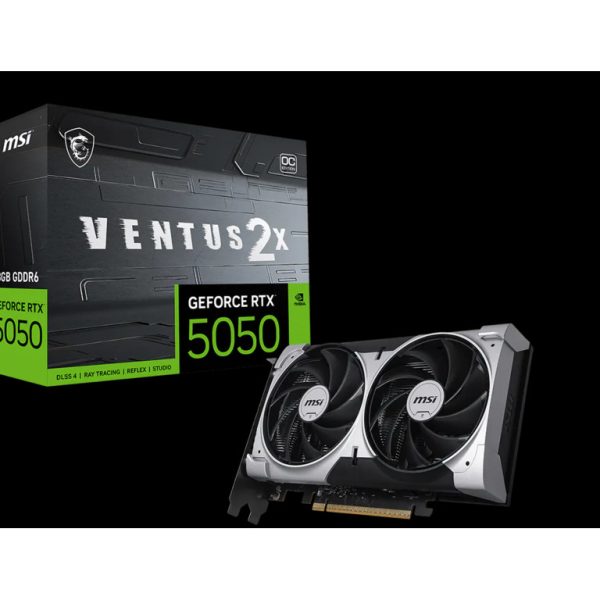 MSI RTX 5050 Ventus 2X OC 8GB 1x HDMI, 3x DP 128-bit