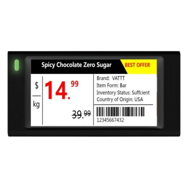 Dahua Electronic Shelf Label DHI-ESL-E4021A-BN