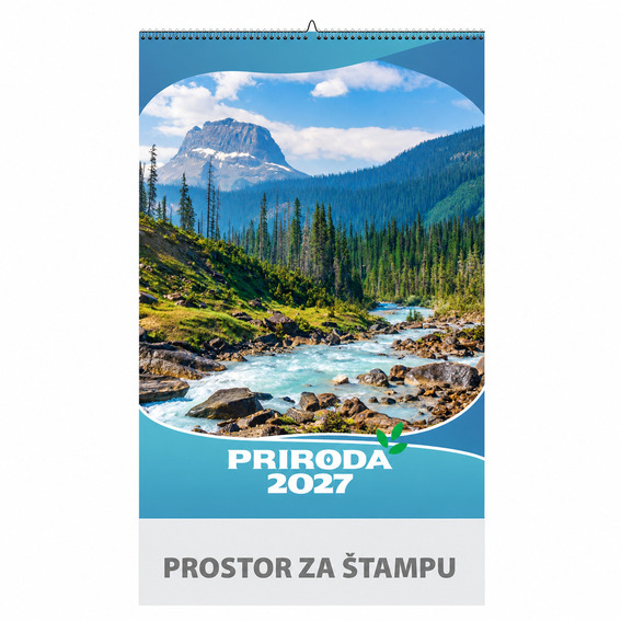 Kalendar Priroda 6+1,B3