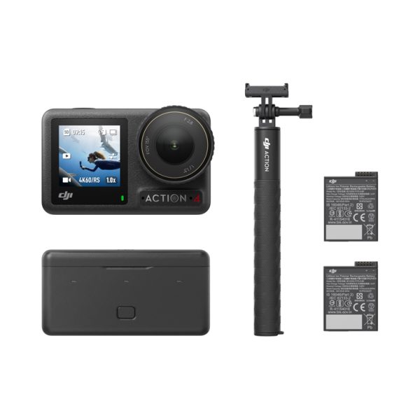 DJI Osmo Action 4 Advent Combo1/1,3? senzor,10-bitni D-Log MVeći vijek baterije,4K/120fps Ultra-Wide