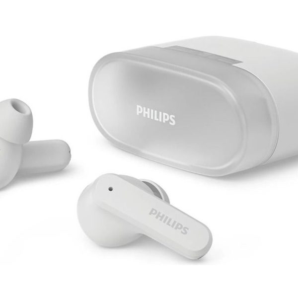 Philips TAT2000WT/00 slušaliceBT 5.4; baterija do 32h; IPX4;tehnologija sa 4 mikrofona;