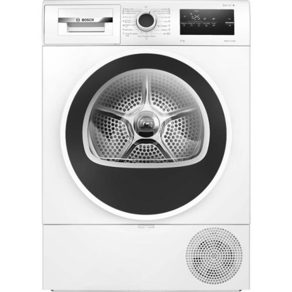BOSCH sušilica rublja Serie 4|, 8  KG, A++ , R290,OldModel: WTH85206BY